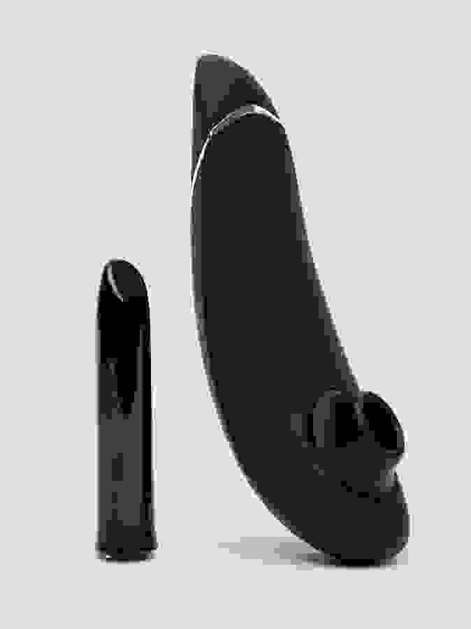 Womanizer X We-Vibe Silver Delights Limited Edition Pleasure Collection, Black, hi-res